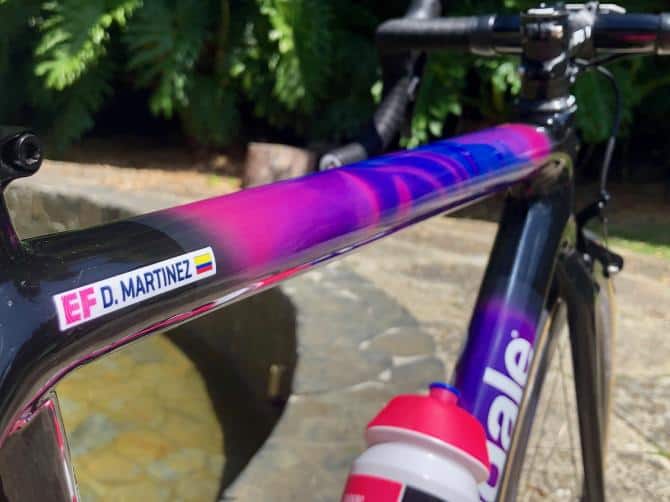 A Cannondale SuperSix EVO Hi-MOD de Daniel Martinez (2)