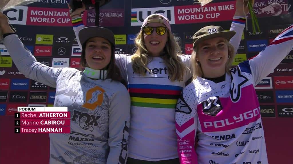 Resultados do DH na 3ª etapa da Copa do Mundo 2019 em Vallnord, Andorra - Feminino (4)