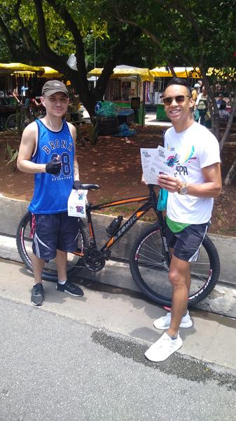 Pedal em Sampa