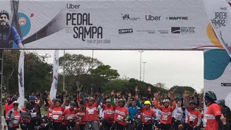 Pedal em Sampa