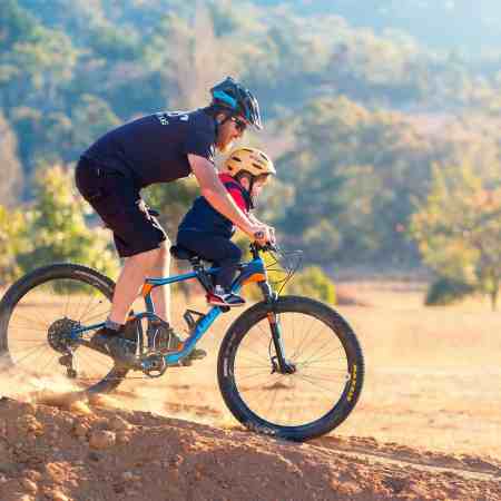 Cadeirinha dinâmica para mtb