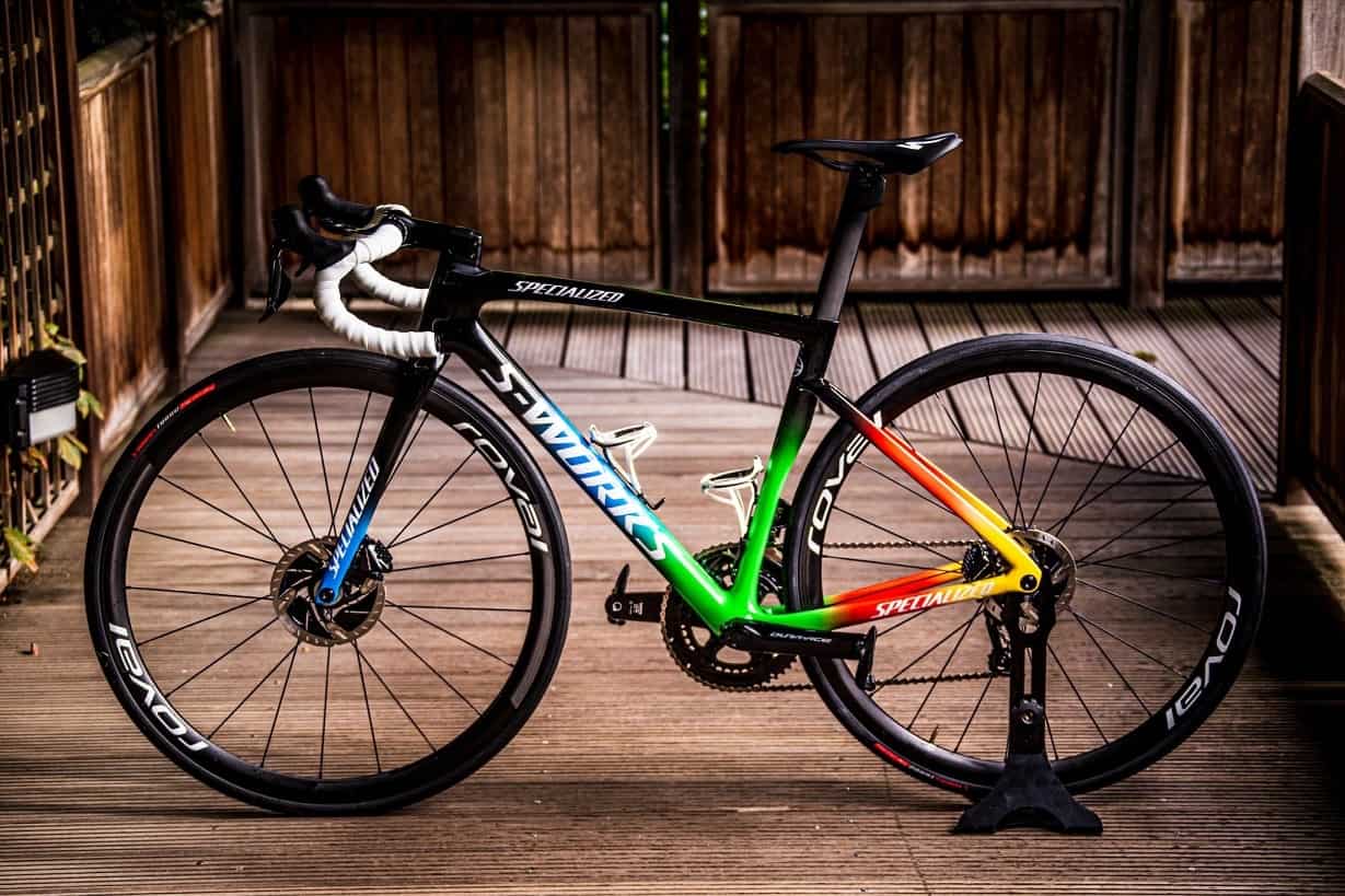 スペシャライズドSpecialized Tarmac worldchampion A Specialized S-Works Tarmac SL7 de campeão do mundo de