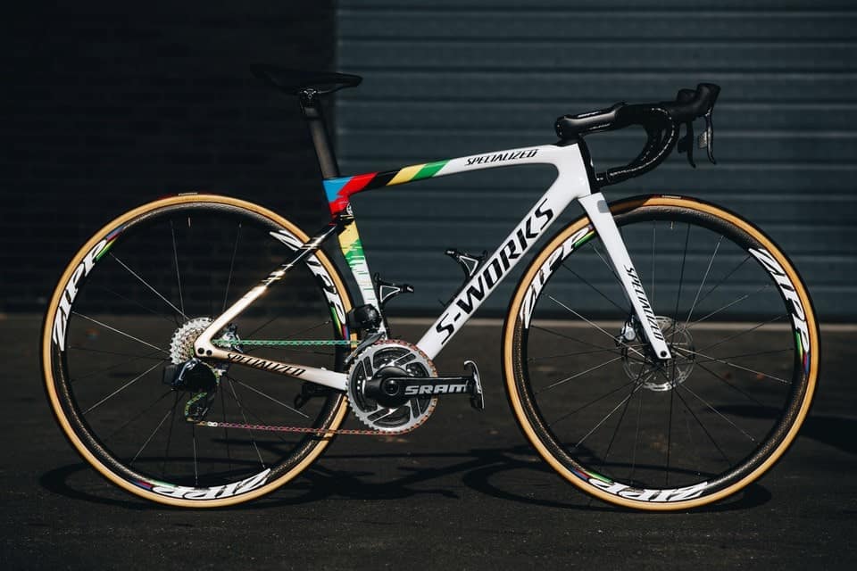 As SL7 S-Works Tarmac personalizadas para os campeões mundiais